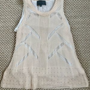 Anthropologie Sunday in Brooklyn Layered Sleeveless Top Size XS